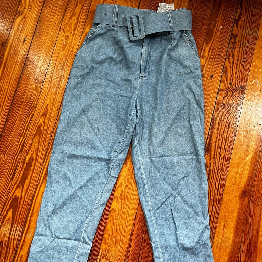 Zara pants with belt